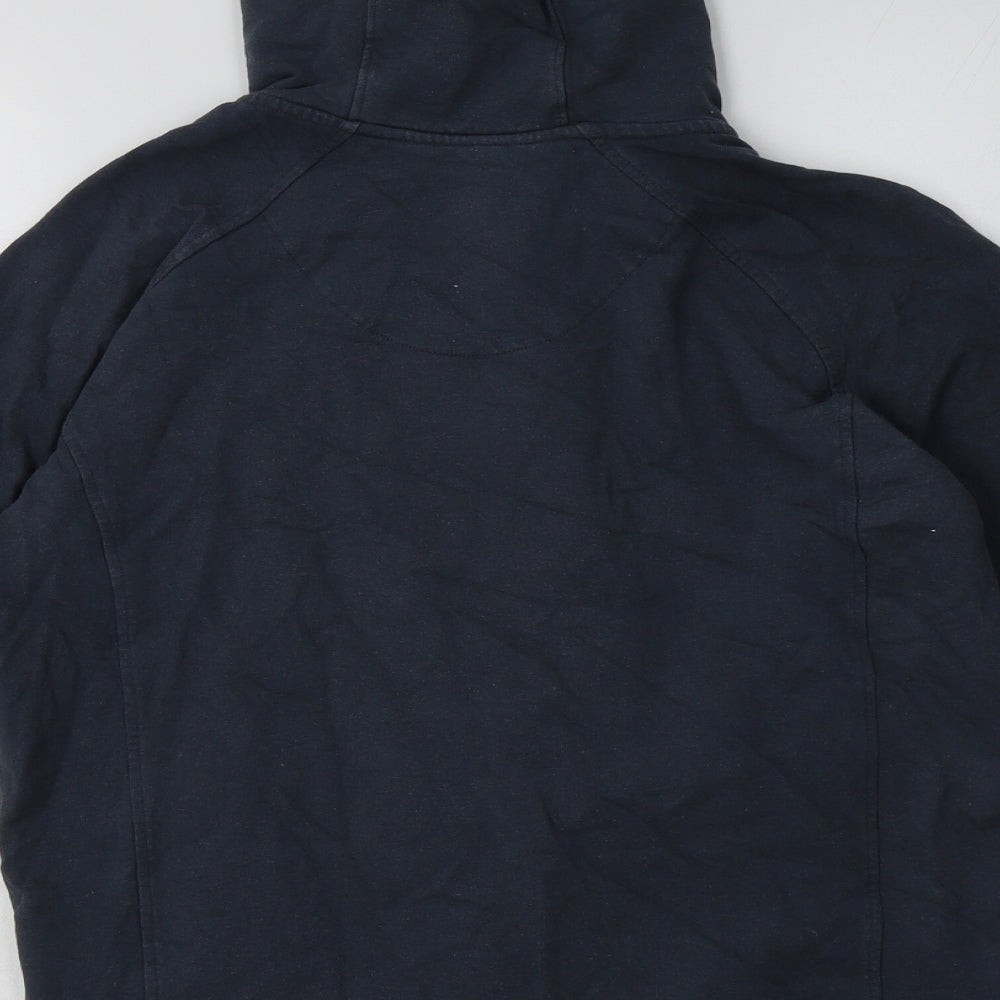 BAM Womens Blue  Cotton Full Zip Hoodie Size 14  Zip
