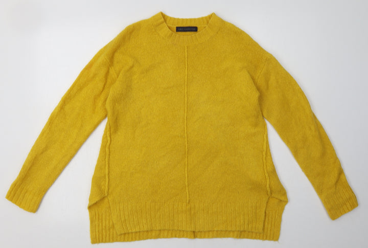 Marks and Spencer Womens Yellow  Acrylic Pullover Sweatshirt Size S  Pullover