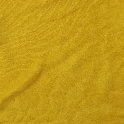 Marks and Spencer Womens Yellow  Acrylic Pullover Sweatshirt Size S  Pullover