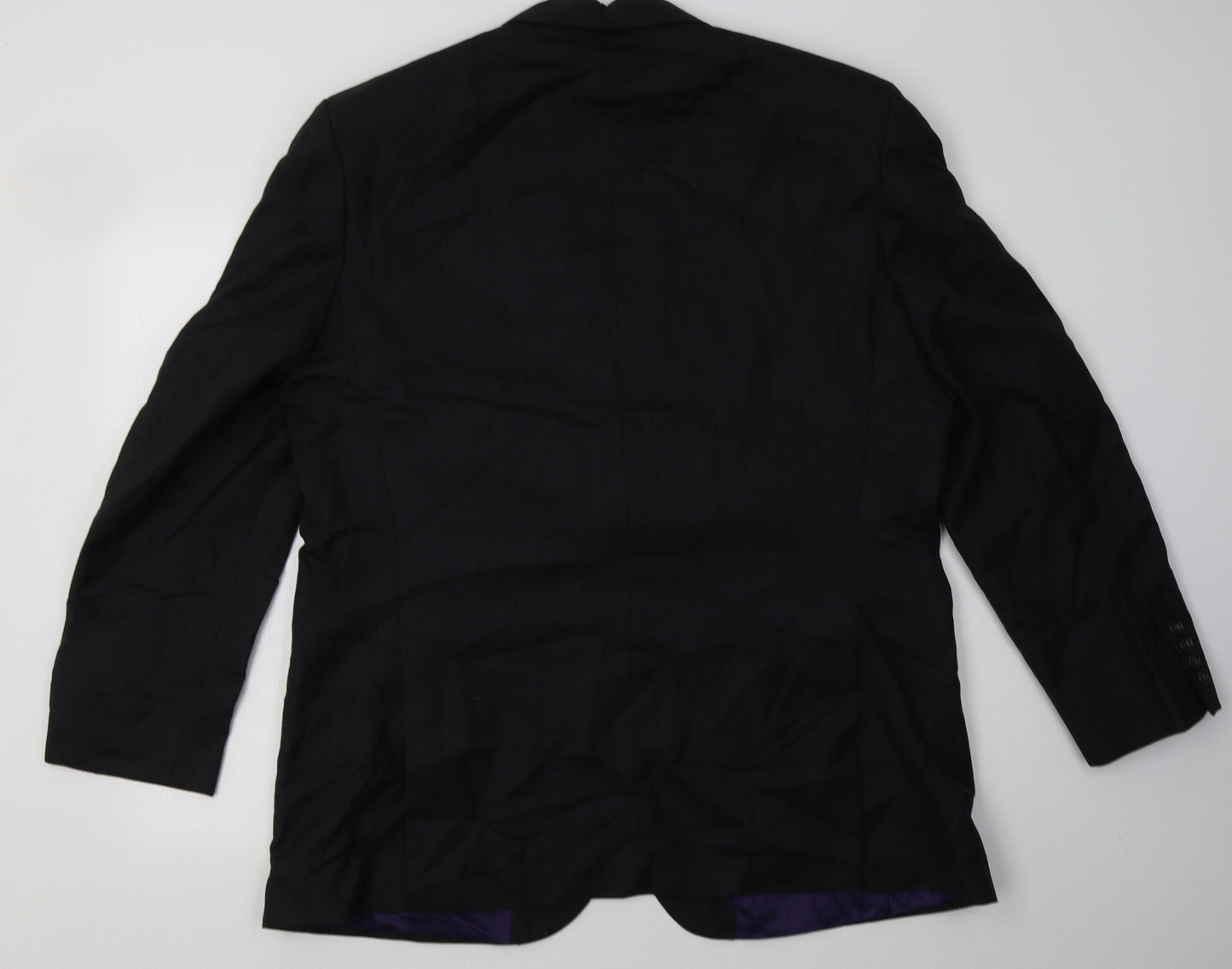 Marks and Spencer Mens Grey  Wool Jacket Blazer Size 44