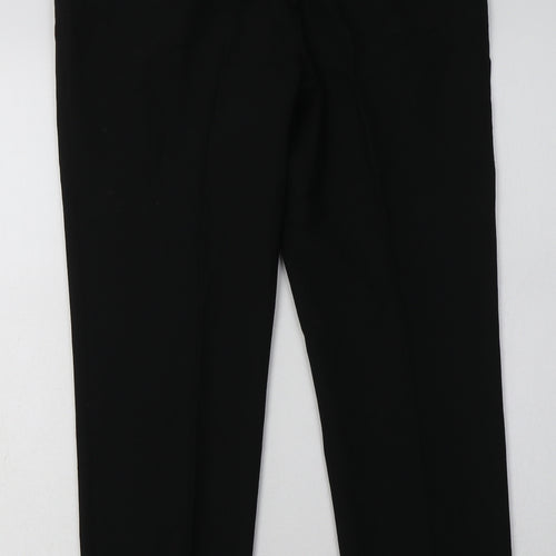 NEXT Boys Black  Polyester Capri Trousers Size 14 Years  Regular Button