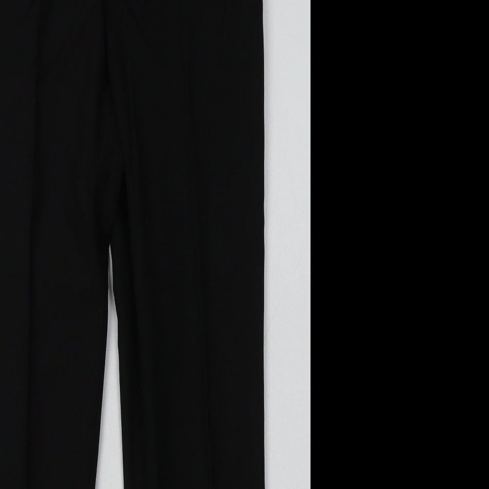 NEXT Boys Black  Polyester Capri Trousers Size 14 Years  Regular Button