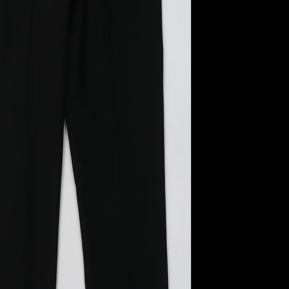 NEXT Boys Black  Polyester Capri Trousers Size 14 Years  Regular Button