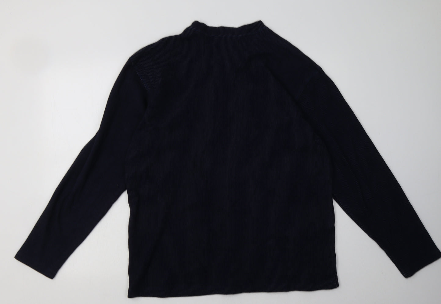 Ben Sherman Mens Blue  Cotton Pullover Sweatshirt Size 3XL