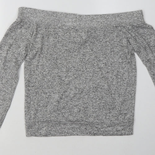 Primark Womens Grey  Polyester Pullover Sweatshirt Size XS  Pullover