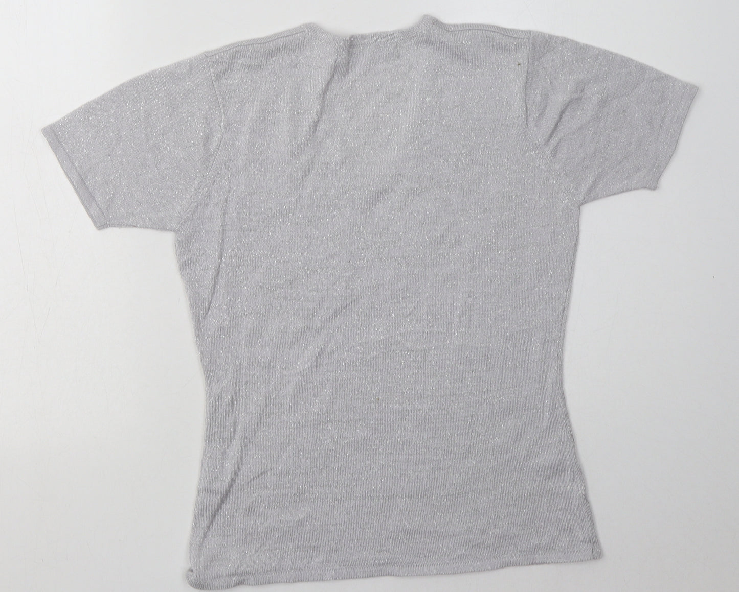 south lodge Womens Grey Floral Viscose Pullover Sweatshirt Size S  Pullover