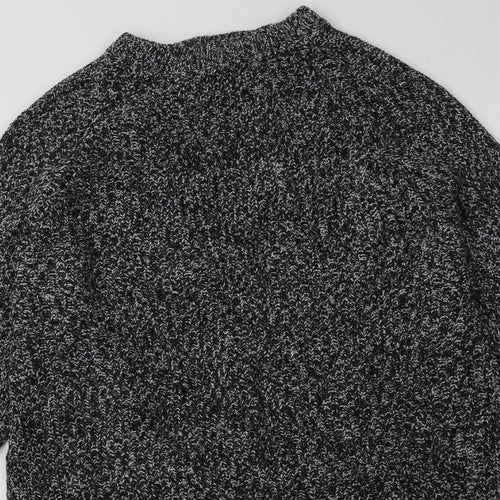 Cedar Wood State Mens Grey  Acrylic Pullover Sweatshirt Size M