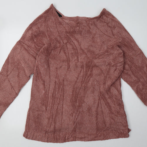 Yours Womens Pink  Polyester Pullover Sweatshirt Size 18  Pullover
