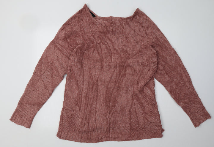 Yours Womens Pink  Polyester Pullover Sweatshirt Size 18  Pullover