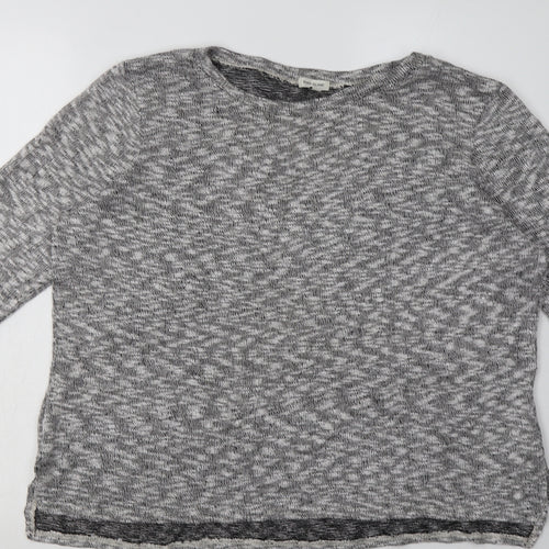 River Island Womens Grey  Polyester Pullover Sweatshirt Size 16  Pullover