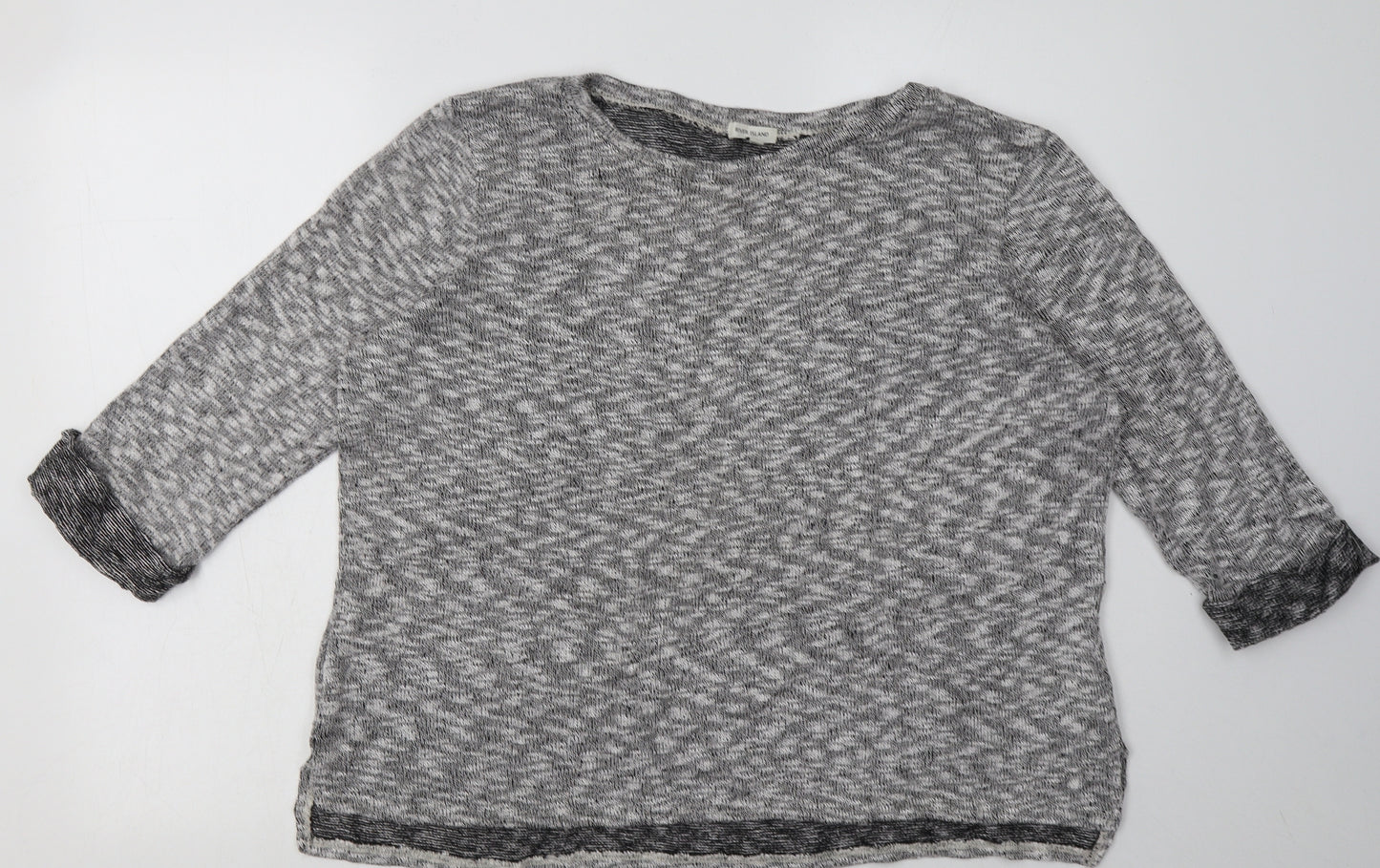 River Island Womens Grey  Polyester Pullover Sweatshirt Size 16  Pullover