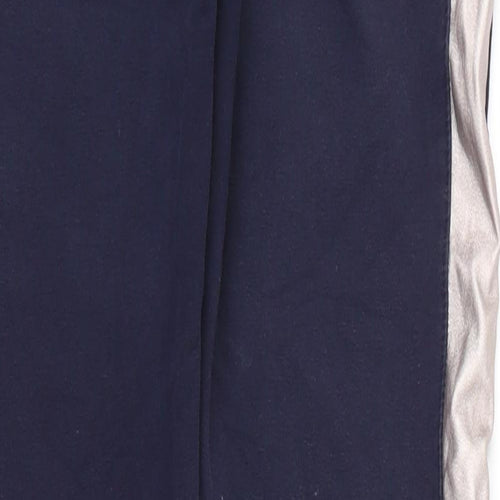 Preworn Boys Blue  Cotton Sweatpants Trousers Size M L25 in Regular Drawstring