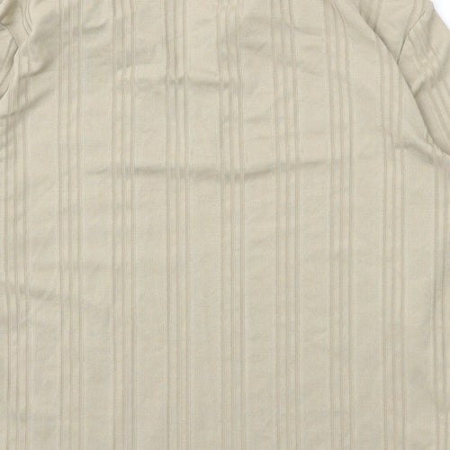 Papaya Womens Green  Cotton Basic Blouse Size 16 V-Neck