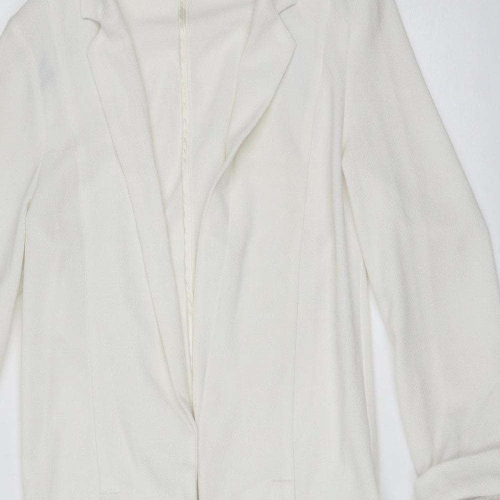 Primark Womens White   Jacket  Size 8