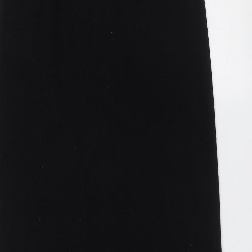 Primark Womens Black  Viscose Straight & Pencil Skirt Size S