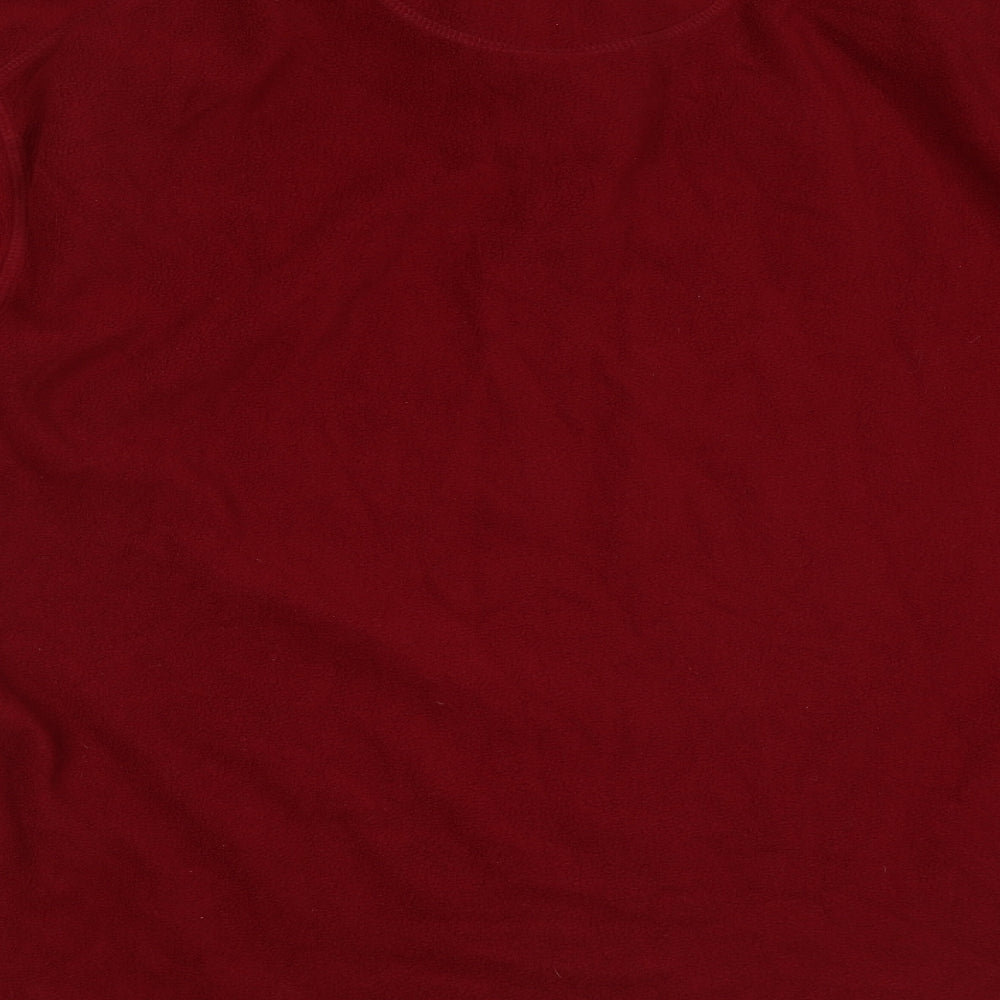 Primark Mens Red High Neck  Polyester Pullover Jumper Size 2XL