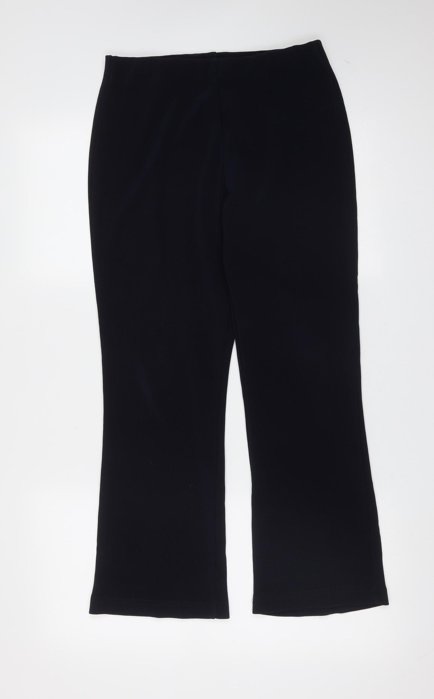 xe Womens Blue  Polyester Trousers  Size 12 L26 in Regular