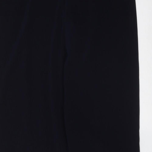 xe Womens Blue  Polyester Trousers  Size 12 L26 in Regular