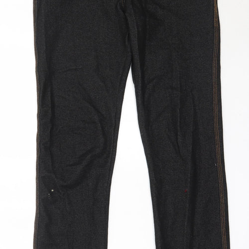 Malaika Womens Black  Cotton Skinny Jeans Size 10 L29 in Regular