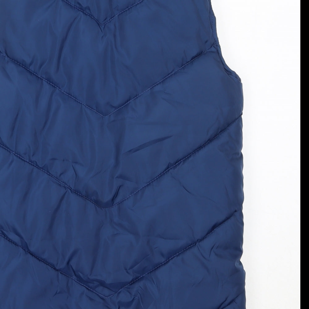 Matalan Boys Blue   Gilet Coat Size 12 Years