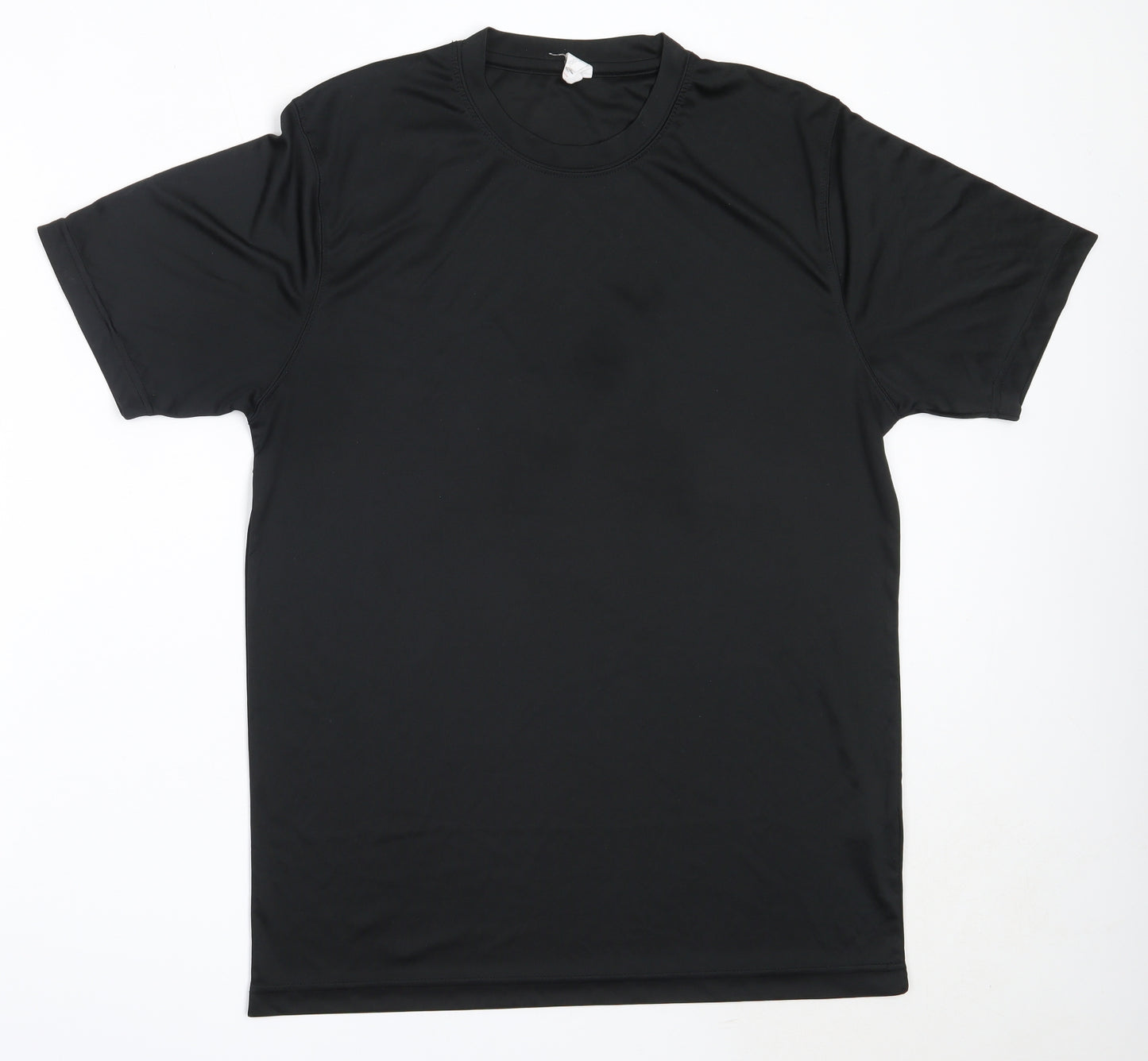 All We Do is Mens Black  Polyester  T-Shirt Size L Round Neck