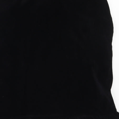 TU Womens Black  Cotton Straight & Pencil Skirt Size 10