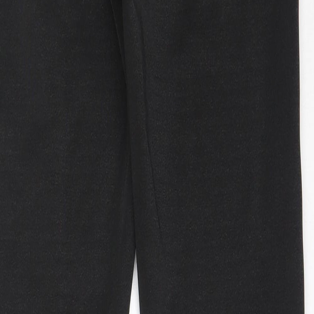 River Island Womens Black  Polyester Carrot Trousers Size 8 L30 in Regular