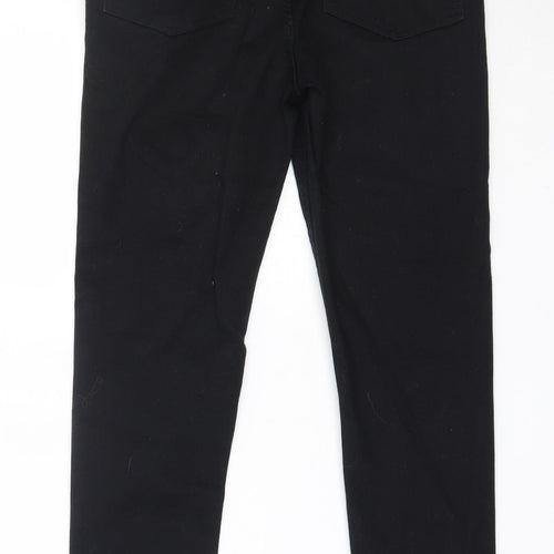 New Look Womens Black  Cotton Jegging Jeans Size 10 L26.5 in Regular