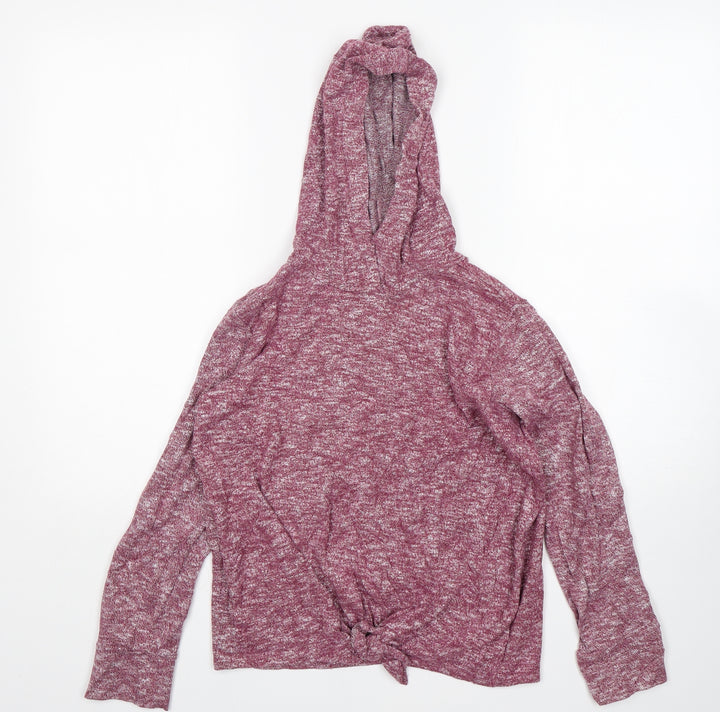 Old Navy Girls Purple  Polyester Pullover Hoodie Size 14 Years