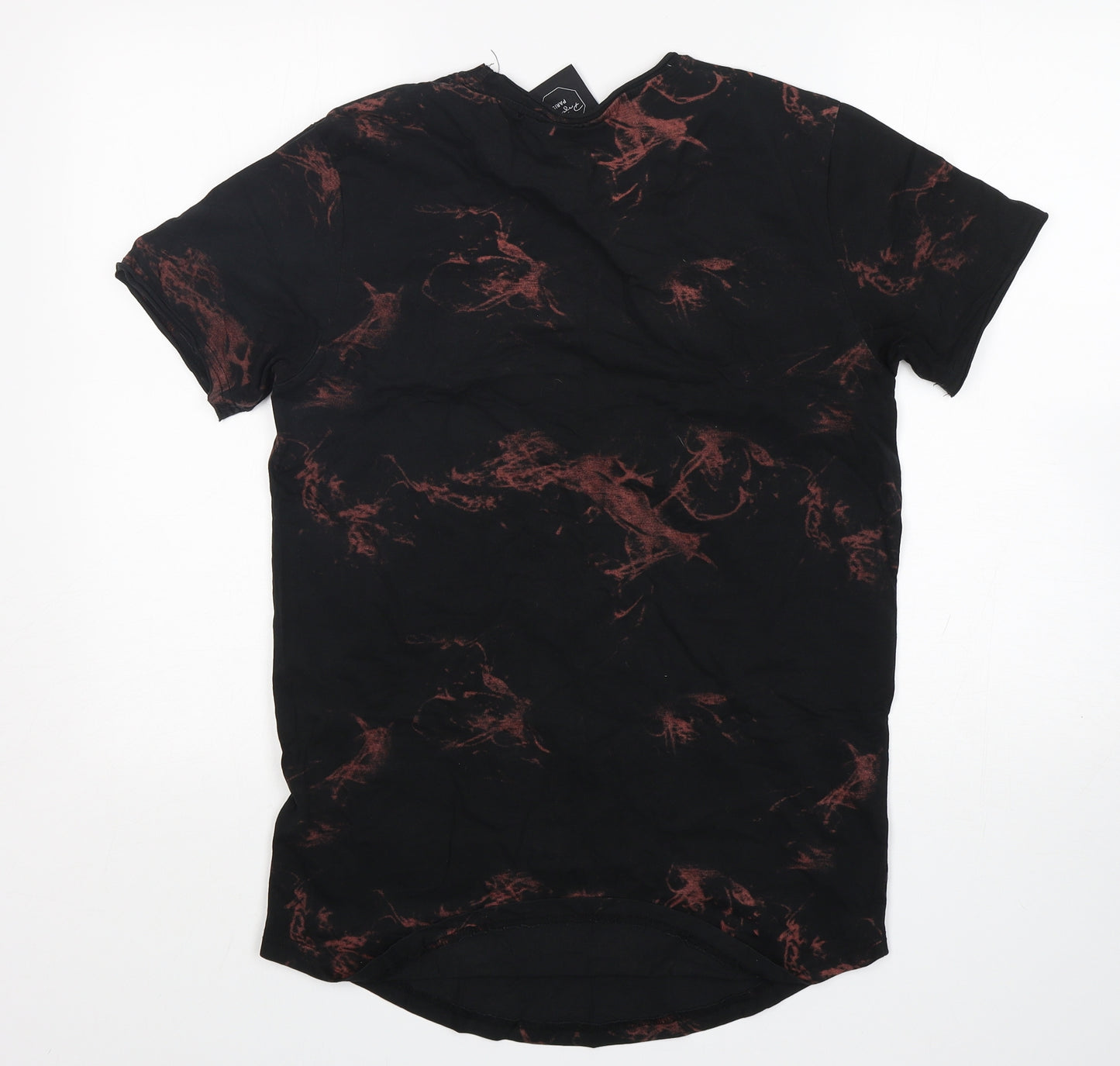 Project X Paris Mens Black  Cotton  T-Shirt Size M Round Neck