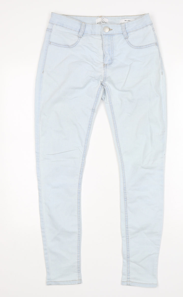 91 Womens Blue  Cotton Jegging Jeans Size 8 L28 in Regular
