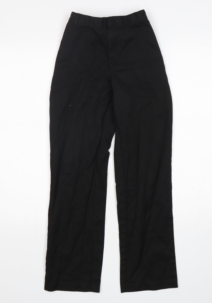 George Boys Black  Polyester Dress Pants Trousers Size 11-12 Years  Regular