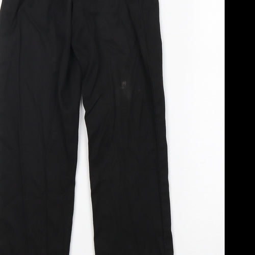 George Boys Black  Polyester Dress Pants Trousers Size 11-12 Years  Regular