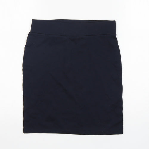 George Girls Blue  Polyester Mini Skirt Size 11-12 Years  Regular