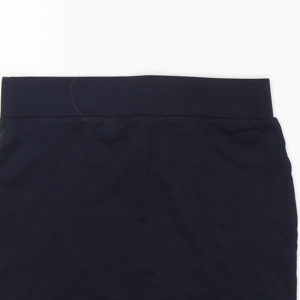 George Girls Blue  Polyester Mini Skirt Size 11-12 Years  Regular