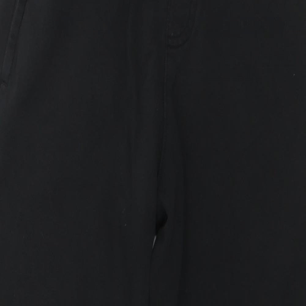 George Boys Black  Cotton Jogger Trousers Size 10-11 Years  Regular Drawstring