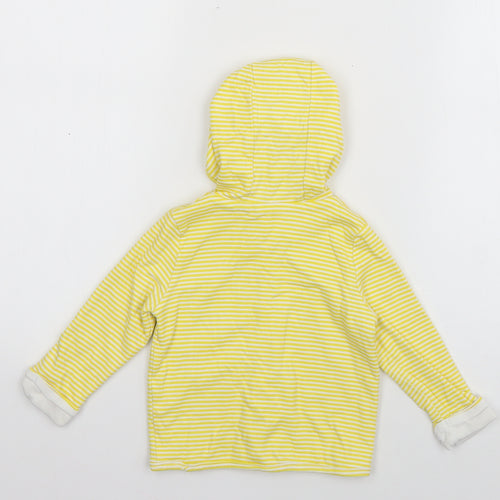 Lupilu Baby Yellow Striped  Jacket  Size 6-9 Months   Snap