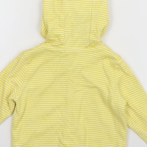 Lupilu Baby Yellow Striped  Jacket  Size 6-9 Months   Snap