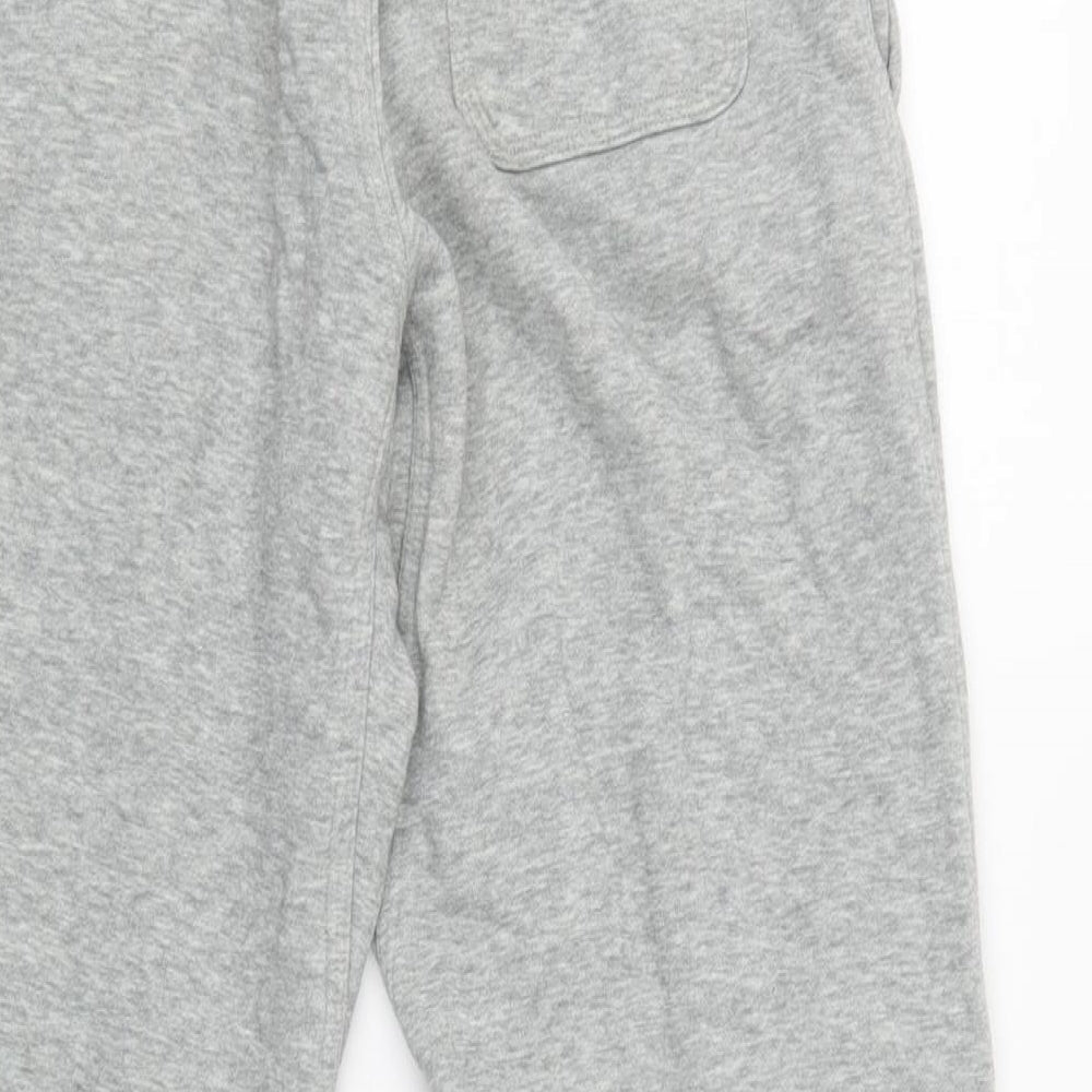 Nike Boys Grey  Cotton Jogger Trousers Size 10-11 Years  Regular Drawstring