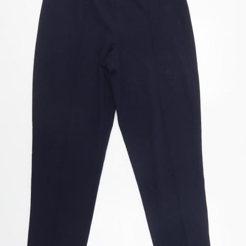 Autonomy Womens Blue  Polyester Dress Pants Trousers Size 12 L31 in Regular