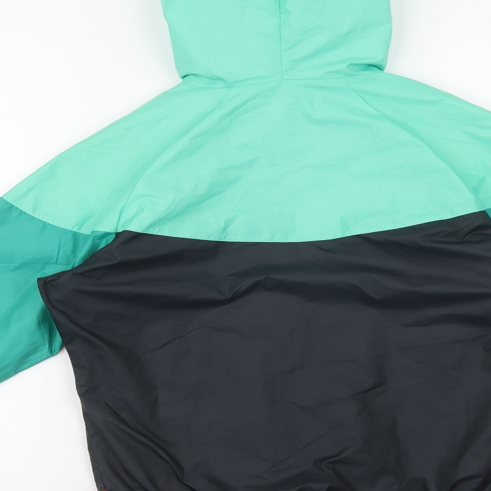 Nike Womens Green   Windbreaker Coatigan Size XS  Zip