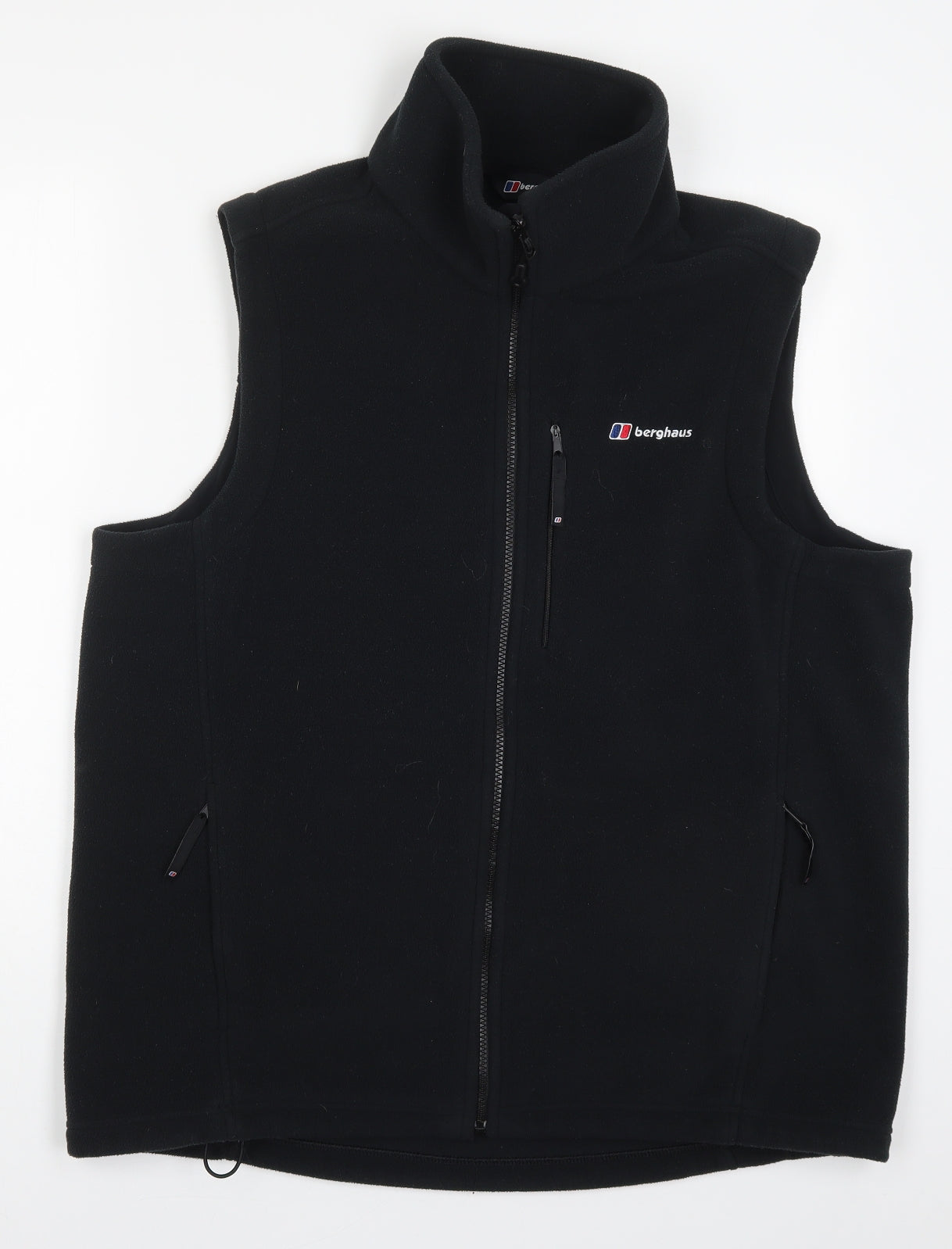 Berghaus Mens Black   Gilet Jacket Size XL  Zip