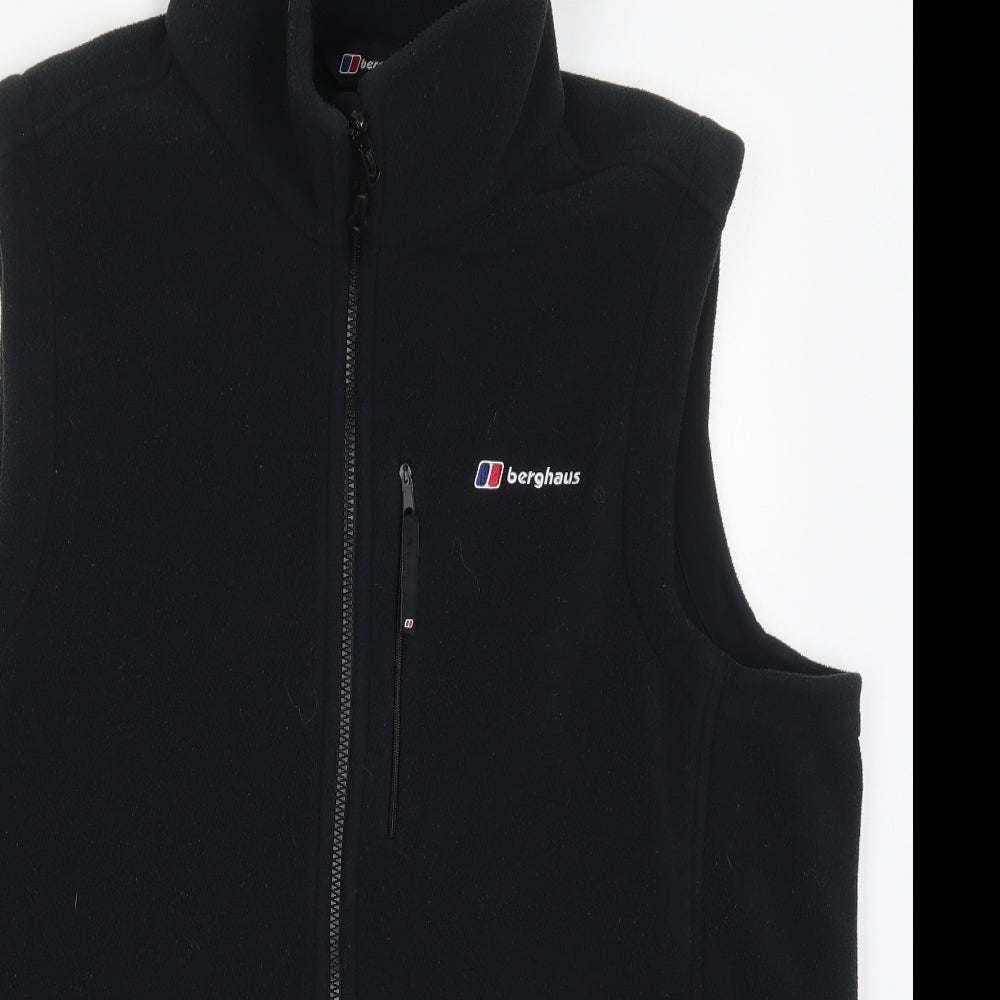 Berghaus Mens Black   Gilet Jacket Size XL  Zip