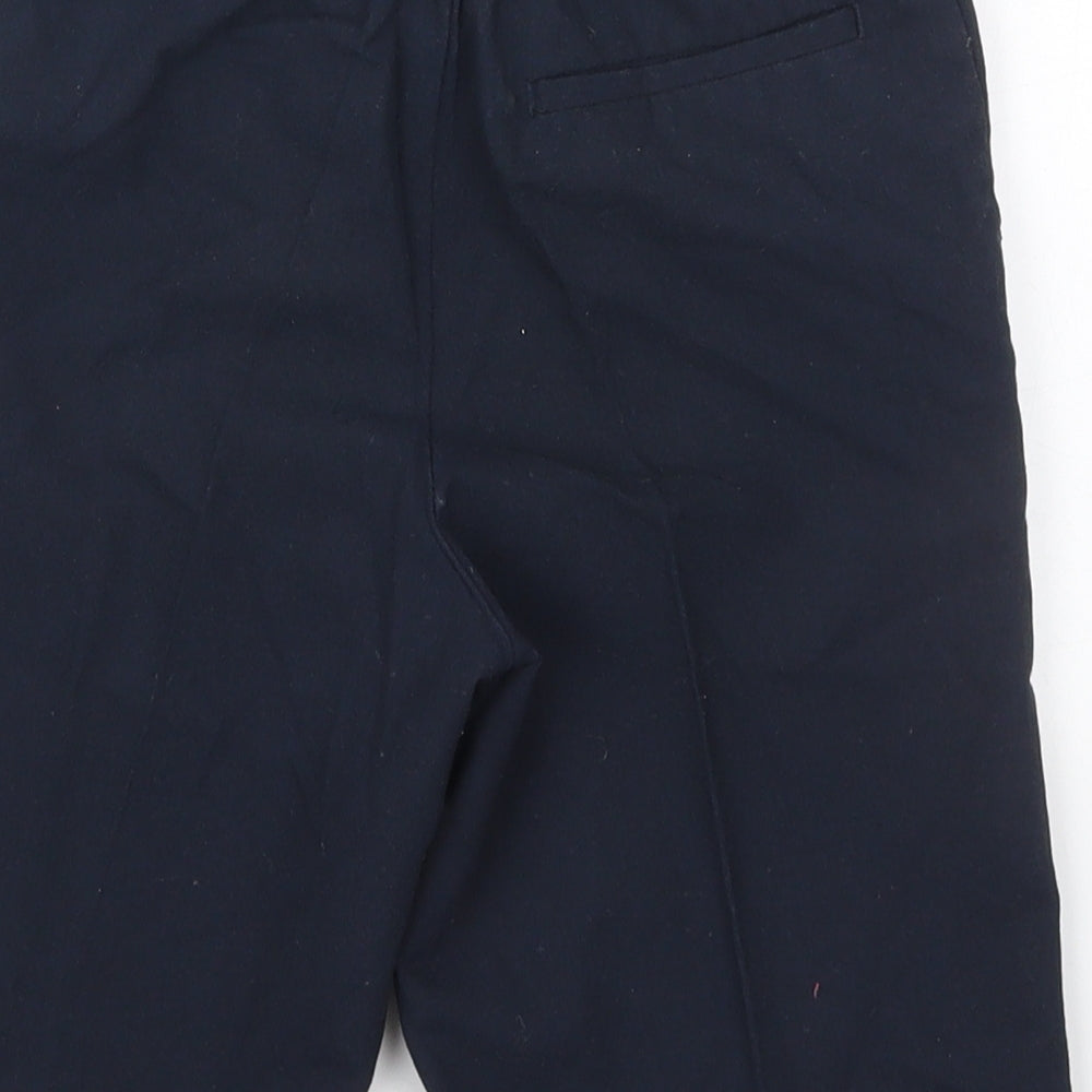 Marks and Spencer Boys Blue  Polyester Bermuda Shorts Size 10 Years  Regular Hook & Eye
