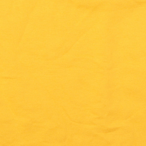 Primark Womens Yellow  Cotton Pullover Sweatshirt Size 12  Pullover