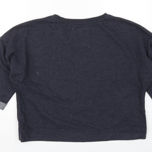 Atmosphere Womens Blue  Cotton Pullover Sweatshirt Size 18  Pullover - True Love