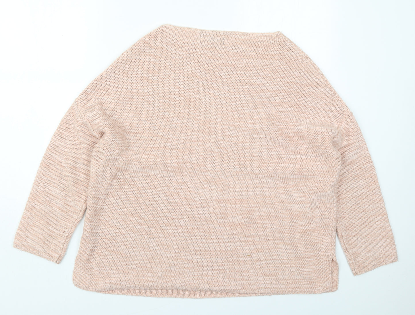 Atmosphere Womens Pink Round Neck  Acrylic Pullover Jumper Size 14