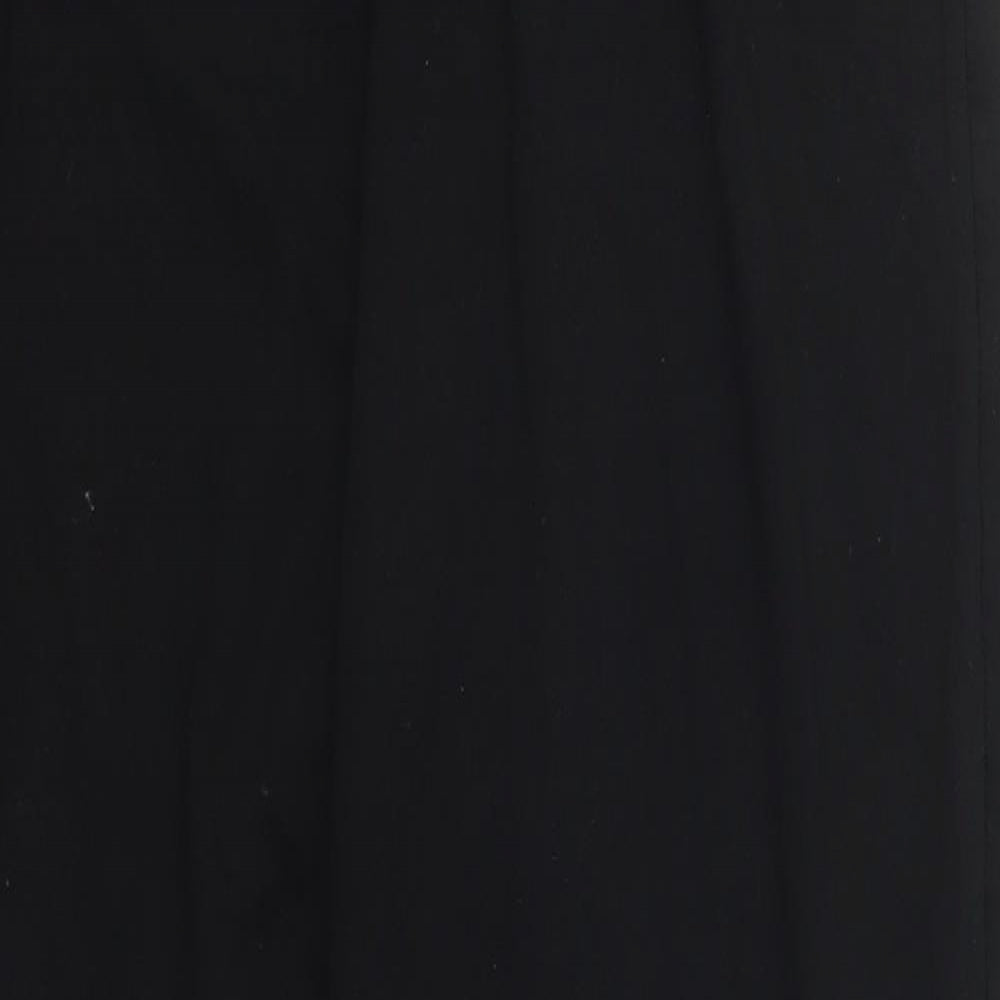 Primark Womens Black  Viscose Carrot Leggings Size 14 L26 in