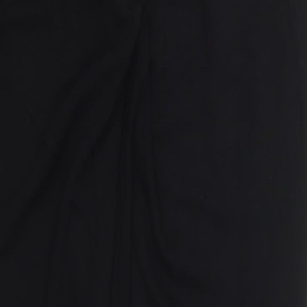 Primark Womens Black  Viscose Carrot Leggings Size 14 L26 in