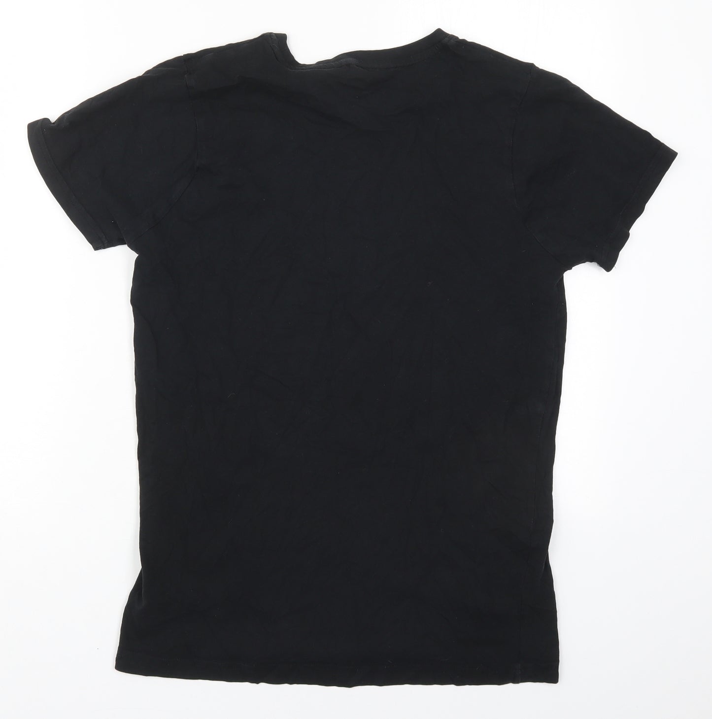 Hot Tuna Mens Black  Cotton  T-Shirt Size S Crew Neck